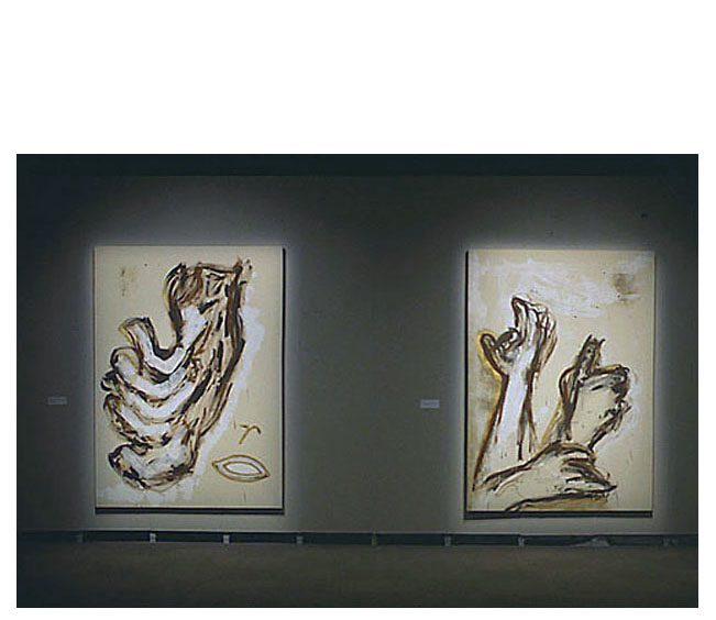femme sous influences,acrylique sur toile,salle alfred pellan,maison des arts de laval 