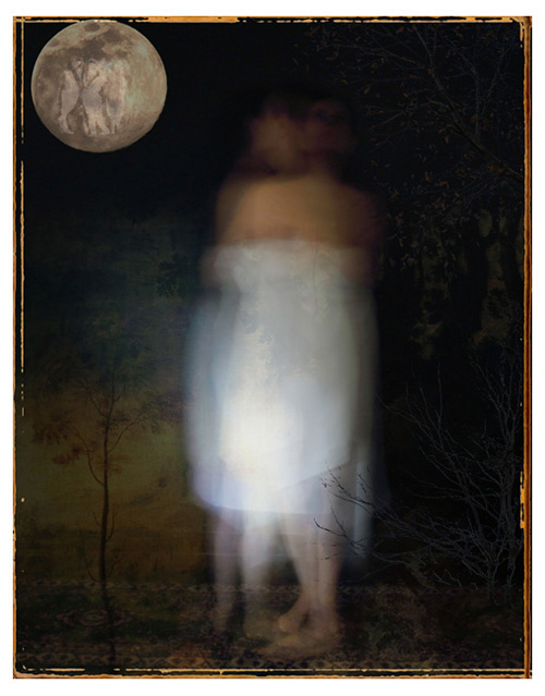 Questioning the moon, Estampe num�rique, the 6th Tokyo International Mini Print Triennal, Tama University Art Museum, Tokyo, Japon