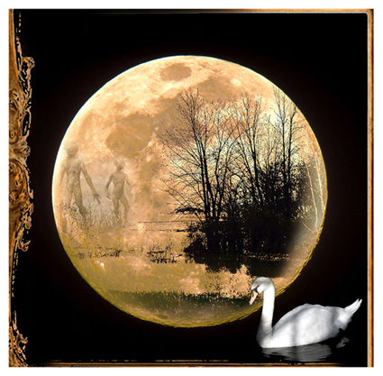  Strange, estampe num�rique exp�rimentale, Kazanlak International Miniprint et Pentimento Gallery, Sofia, Bulgarie  
