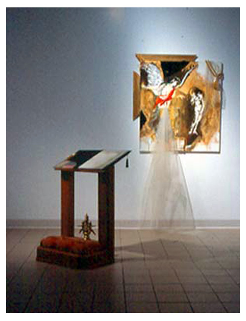 battre le faire au f�minin,installation, galerie verticale, laval, 