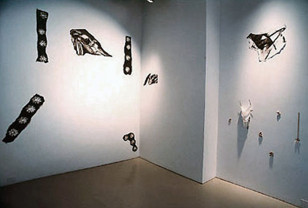  reliques, reliquats,installation,galerie verticale